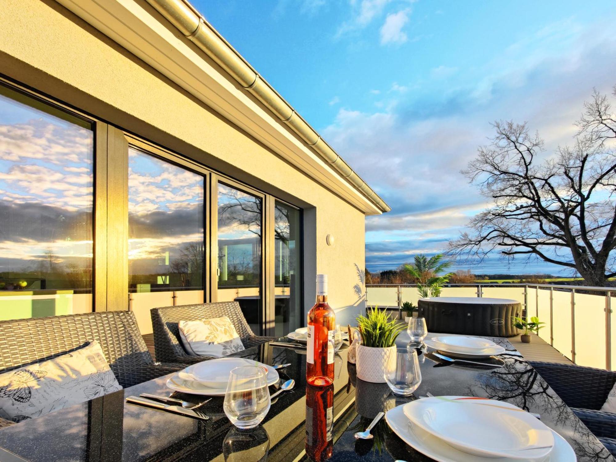 Penthouse Mit Whirlpool Bei Hannover Burgwedel  Exterior foto