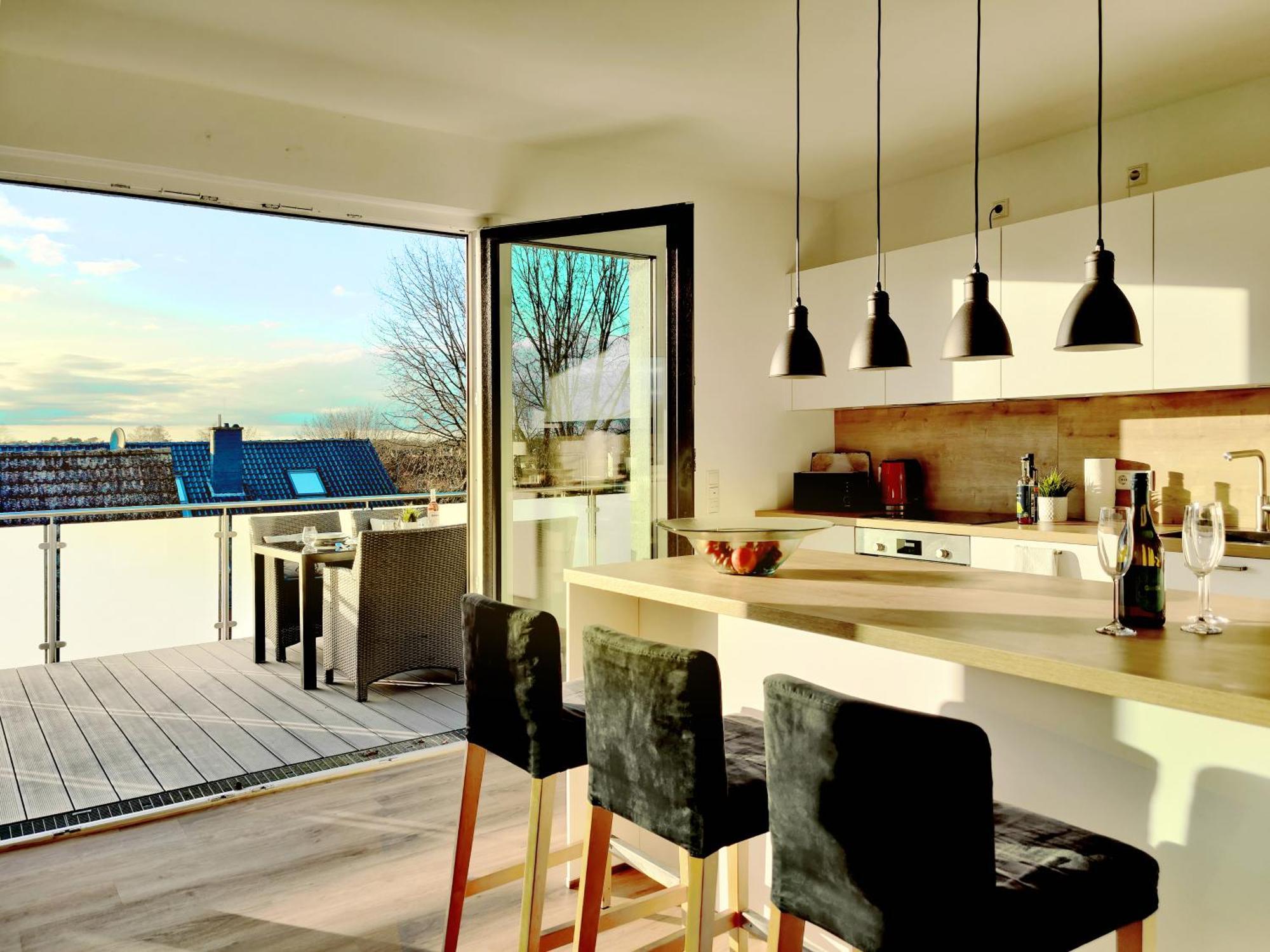 Penthouse Mit Whirlpool Bei Hannover Burgwedel  Exterior foto
